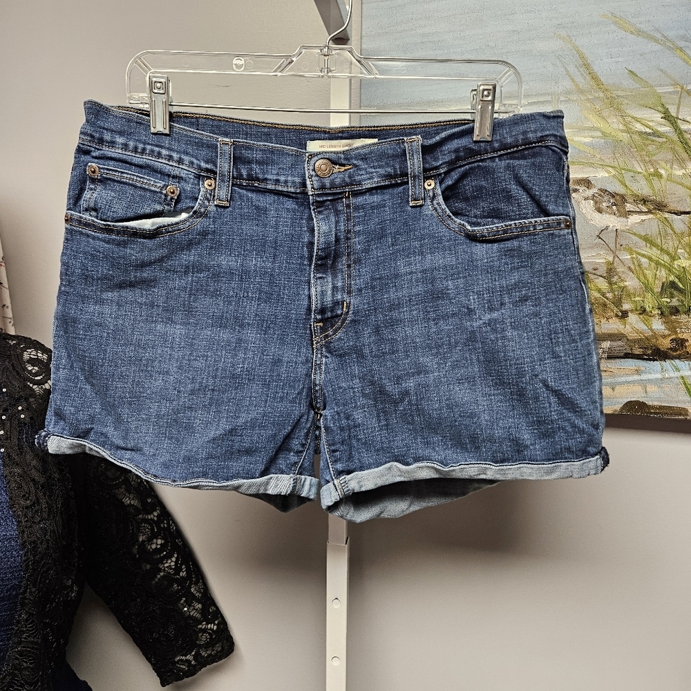 Levi's jean shorts size 33/14
